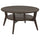 JAKOBSFORS - JAKOBSFORS Coffee table, dark brown stained oak veneer, 80 cm
