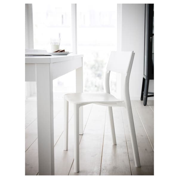 JANINGE - Chair, white - best price from Maltashopper.com 00246078