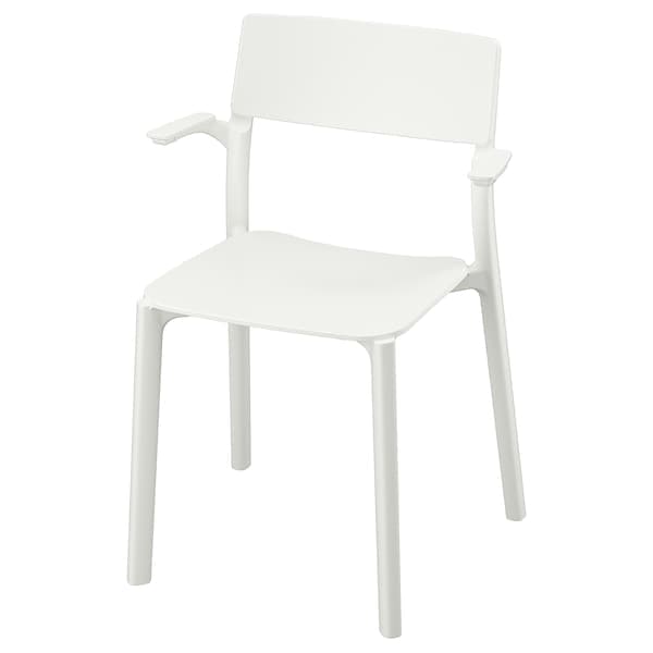 JANINGE Chair with armrests - white , - best price from Maltashopper.com 80280515