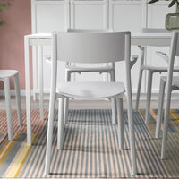JANINGE Chair with armrests - grey , - Premium Chairs from Ikea - Just €71.99! Shop now at Maltashopper.com