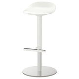 JANINGE bar stool, white, 76 cm