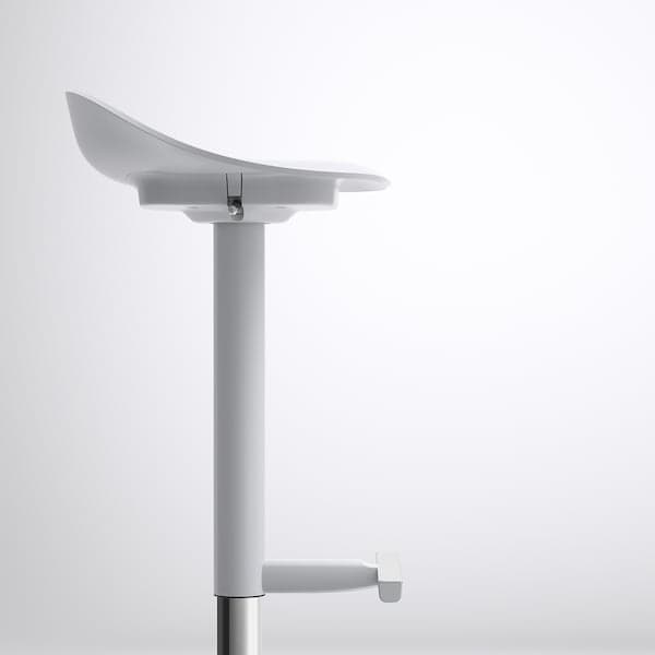 JANINGE - Bar stool, grey, 76 cm - best price from Maltashopper.com 10281354
