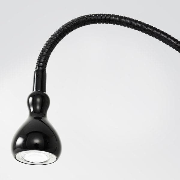 JANSJÖ - LED USB lamp, black, 38 cm - best price from Maltashopper.com 70291232