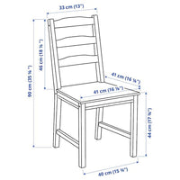 JOKKMOKK - Chair, antique stain - best price from Maltashopper.com 90342688