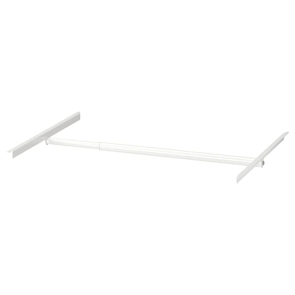 JONAXEL - Adjustable clothes rail, white, 46-82 cm - best price from Maltashopper.com 10429987