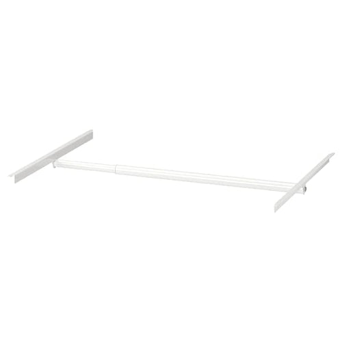 JONAXEL - Adjustable clothes rail, white, 46-82 cm