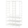 JONAXEL wardrobe combination, white, 99x51x173 cm