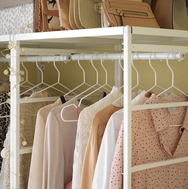JONAXEL Wardrobe combination white 50x51x104 cm Best Price at Maltashopper