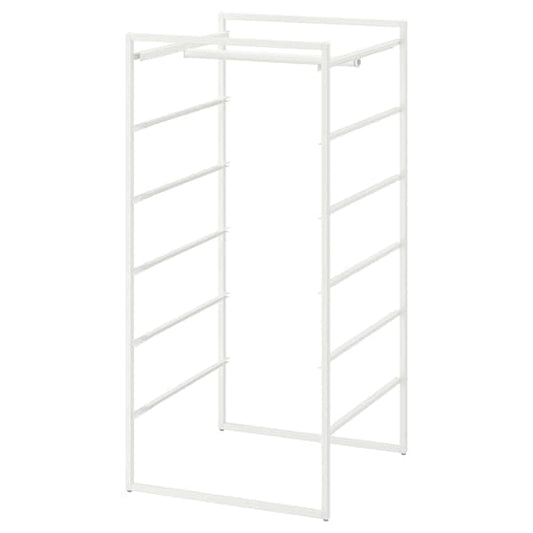 JONAXEL - Wardrobe combination, white, 50x51x104 cm - best price from Maltashopper.com 49311492