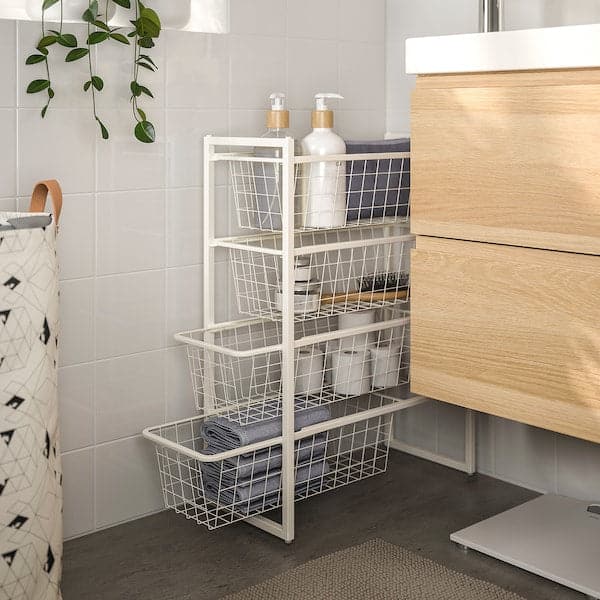 Ikea JONAXEL - Storage combination, white, 25x51x70 cm