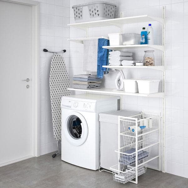 Ikea JONAXEL - Storage combination, white, 25x51x70 cm