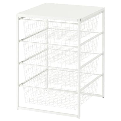 JONAXEL - Storage combination, white, 50x51x70 cm - best price from Maltashopper.com 79305098