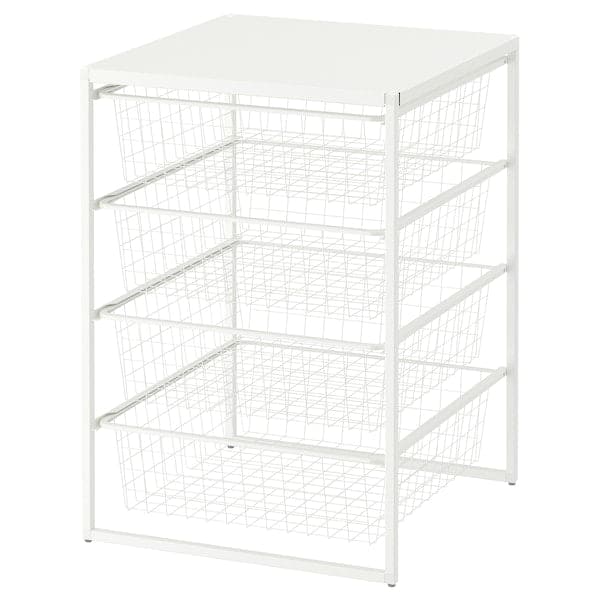 JONAXEL - Storage combination, white, 50x51x70 cm - best price from Maltashopper.com 79305098