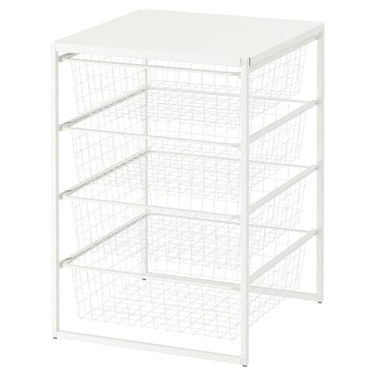Ikea JONAXEL - Storage combination, white, 50x51x70 cm