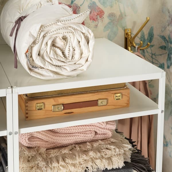 JONAXEL - Top shelf for frame, white, 50x51 cm - best price from Maltashopper.com 20419959