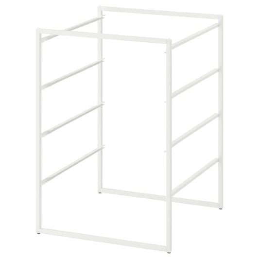 JONAXEL - Frame, white, 50x51x70 cm - best price from Maltashopper.com 40419958