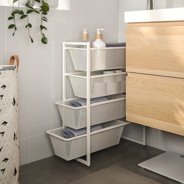 Ikea JONAXEL - Frame, white, 25x51x70 cm