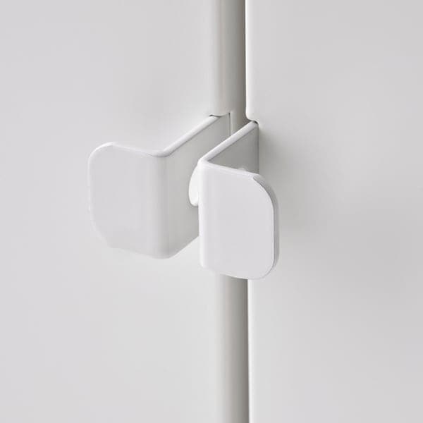 JOSTEIN - Door / uprights / back panel, for indoor / outdoor white,60x42x82 cm - best price from Maltashopper.com 60512149