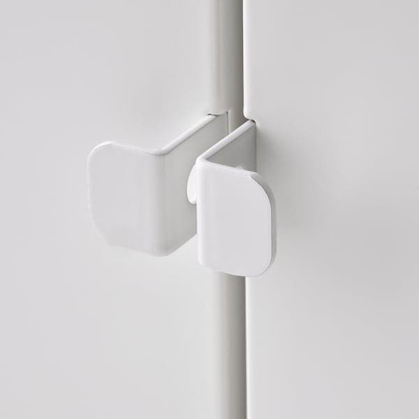 Ikea JOSTEIN - Door / uprights / back panel, for indoor / outdoor white,60x42x82 cm