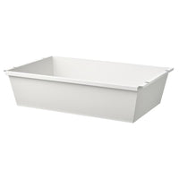 JOSTEIN - Container, white / in / outdoor,60x40x15 cm , 60x40x15 cm - best price from Maltashopper.com 40512206