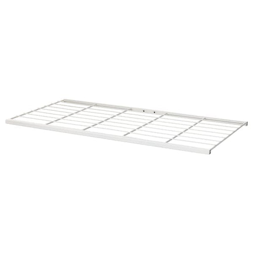 JOSTEIN - Shelf, wire / indoor / outdoor white,77x40 cm