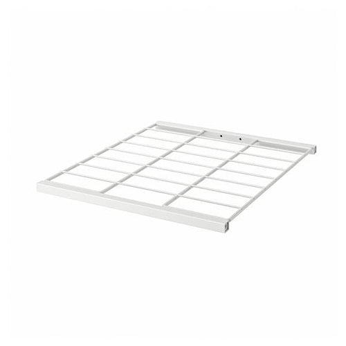 JOSTEIN - Shelf, metal wire/interior/exterior white, 37x40 cm