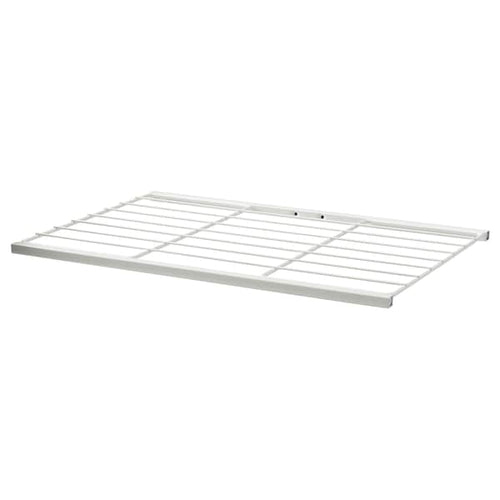 JOSTEIN - Shelf, wire / indoor / outdoor white,57x40 cm ,