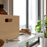 JOSTEIN shelf, metal/in/outdoor white, 37x40 cm