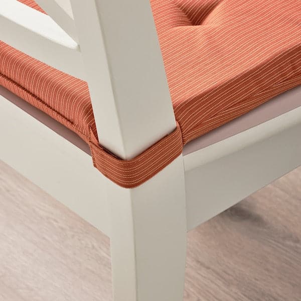 JUSTINA - Chair cushion, orange, , 42/35x40x4 cm - best price from Maltashopper.com 20566064