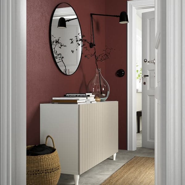 Ikea KABBARP - Leg, white, 10 cm