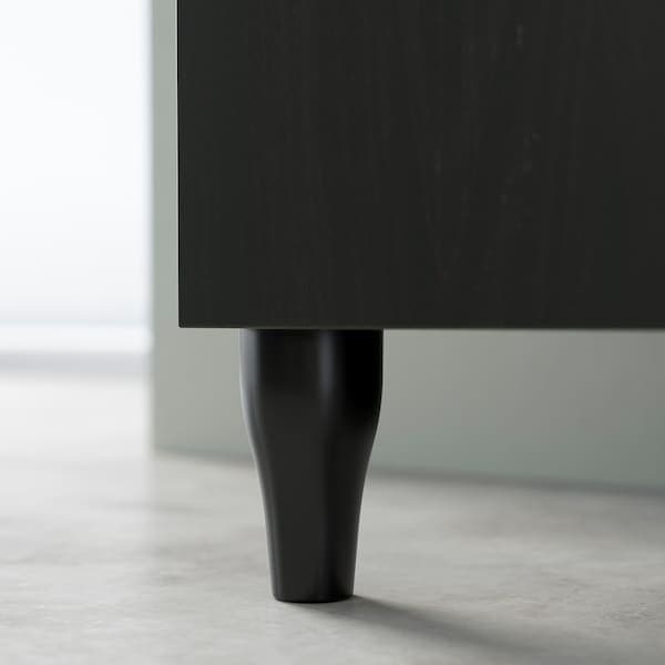 Ikea KABBARP - Leg, black, 10 cm