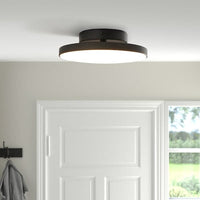 KABOMBA - LED ceiling light, matt/black, 36 cm , 36 cm - best price from Maltashopper.com 60485278