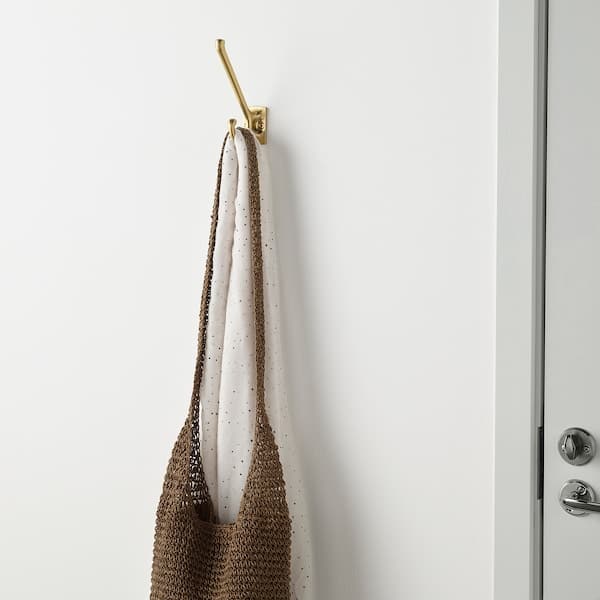 Ikea KÄMPIG - Hook, brass-colour