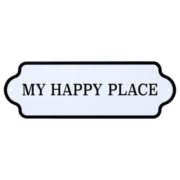 KÄNGSLEBODA - Wall decoration, my favourite place, 30x10 cm