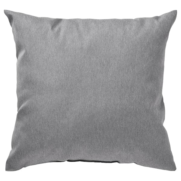 KÄRLEKSGRÄS Cushion - grey 40x40 cm , 40x40 cm