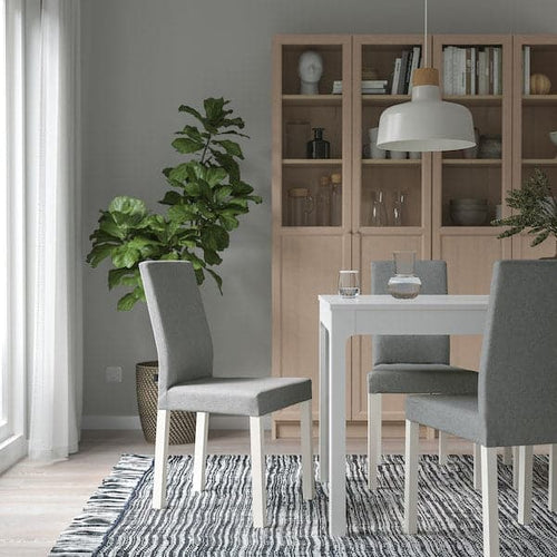 KÄTTIL Chair - white/Knisa light grey ,