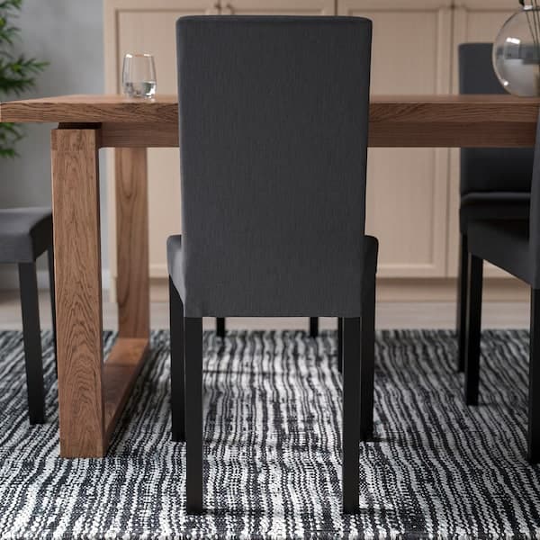 KÄTTIL Chair - black/Knisa dark grey , - best price from Maltashopper.com 40500345