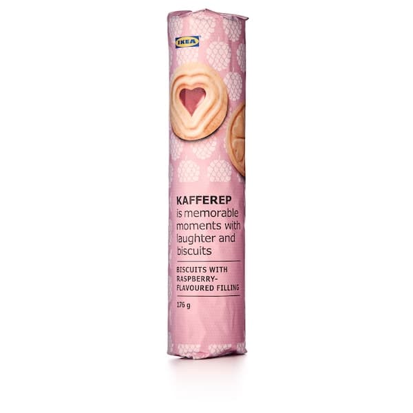 KAFFEREP - Biscuits, with raspberry-flavoured filling, 176 g - best price from Maltashopper.com 10374923