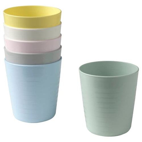 KALAS mug, mixed colours, 6 pack