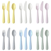 Ikea KALAS - 18-piece cutlery set, mixed colours