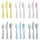 KALAS 18-piece cutlery set, mixed colours