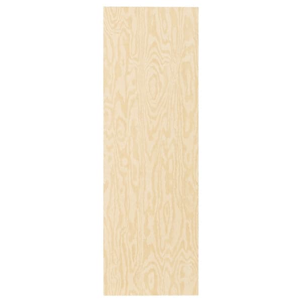 KALBÅDEN - Door with hinges, lively pine effect, 40x120 cm - best price from Maltashopper.com 89495899