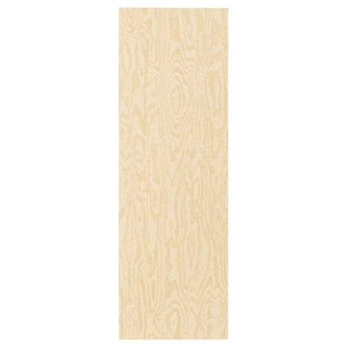 KALBÅDEN - Door with hinges, lively pine effect, 40x120 cm