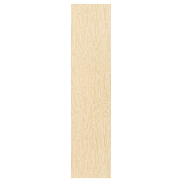 Ikea KALBÅDEN - Door with hinges, lively pine effect, 40x180 cm