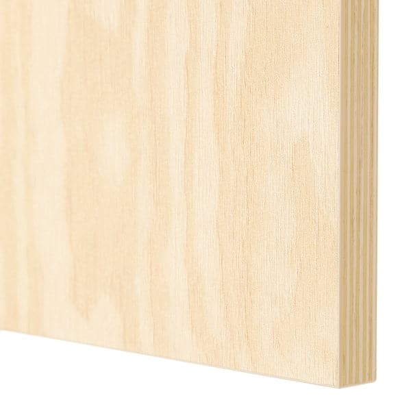 KALBÅDEN - Door with hinges, lively pine effect, 60x180 cm - best price from Maltashopper.com 59495914