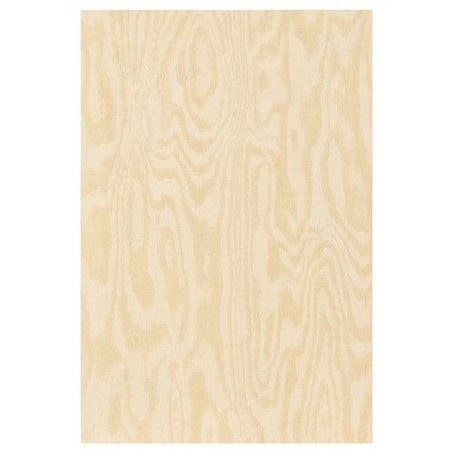 KALBÅDEN - KALBÅDEN Door with hinges, lively pine effect, 40x60 cm