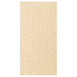 KALBÅDEN door with hinges, lively pine effect, 60x120 cm