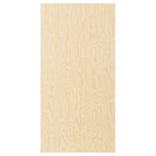 KALBÅDEN - Door with hinges, lively pine effect, 60x120 cm