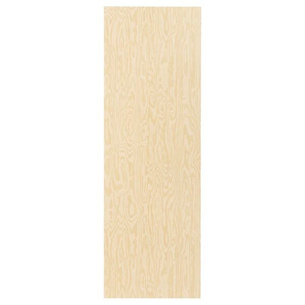 KALBÅDEN - Door with hinges, lively pine effect, 60x180 cm - best price from Maltashopper.com 59495914