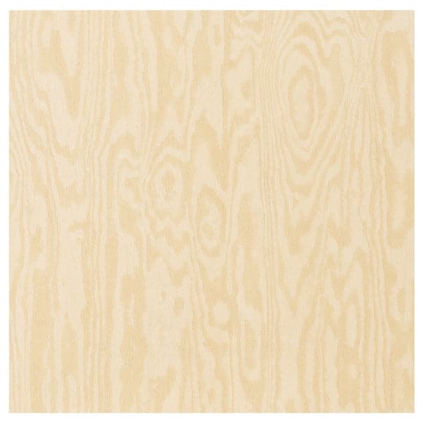 Ikea KALBÅDEN - Door with hinges, lively pine effect, 60x60 cm